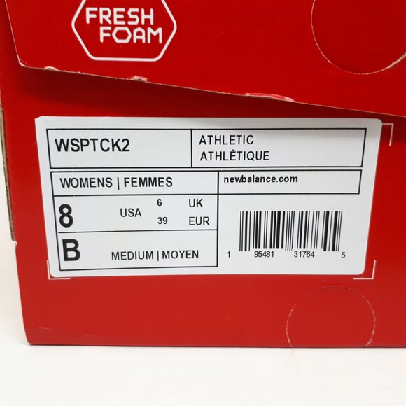 New Balance Fresh Foam Cruz v2 Sport Training Running Shoe Sneaker Womens Size 8 - Picture 10 of 12